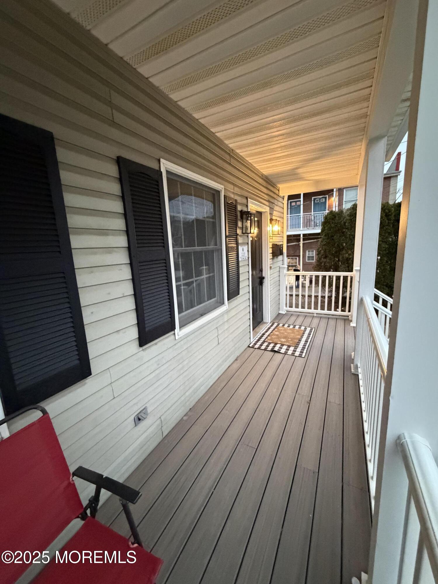 14 3rd Street Keyport, NJ 07735 - Photo 3 of 27 a view of a wooden deck
