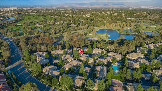 a view of city and mountain