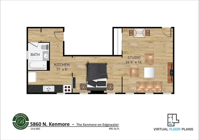 a picture of a bench in front of door