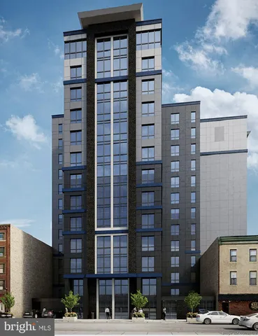 an aerial view of a building