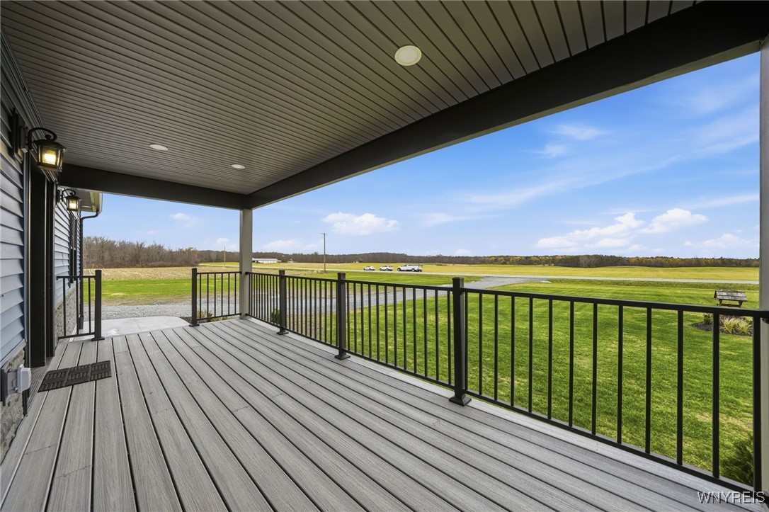 10454 Gillate Road Alexander, NY 14005 - Photo 3 of 47 Covered Front Porch