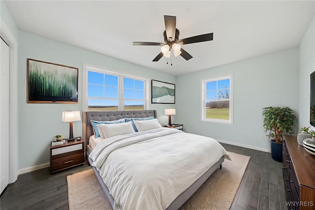 10454 Gillate Road Alexander, NY 14005 - Photo 36 of 47 Virtually Staged Bedroom 2