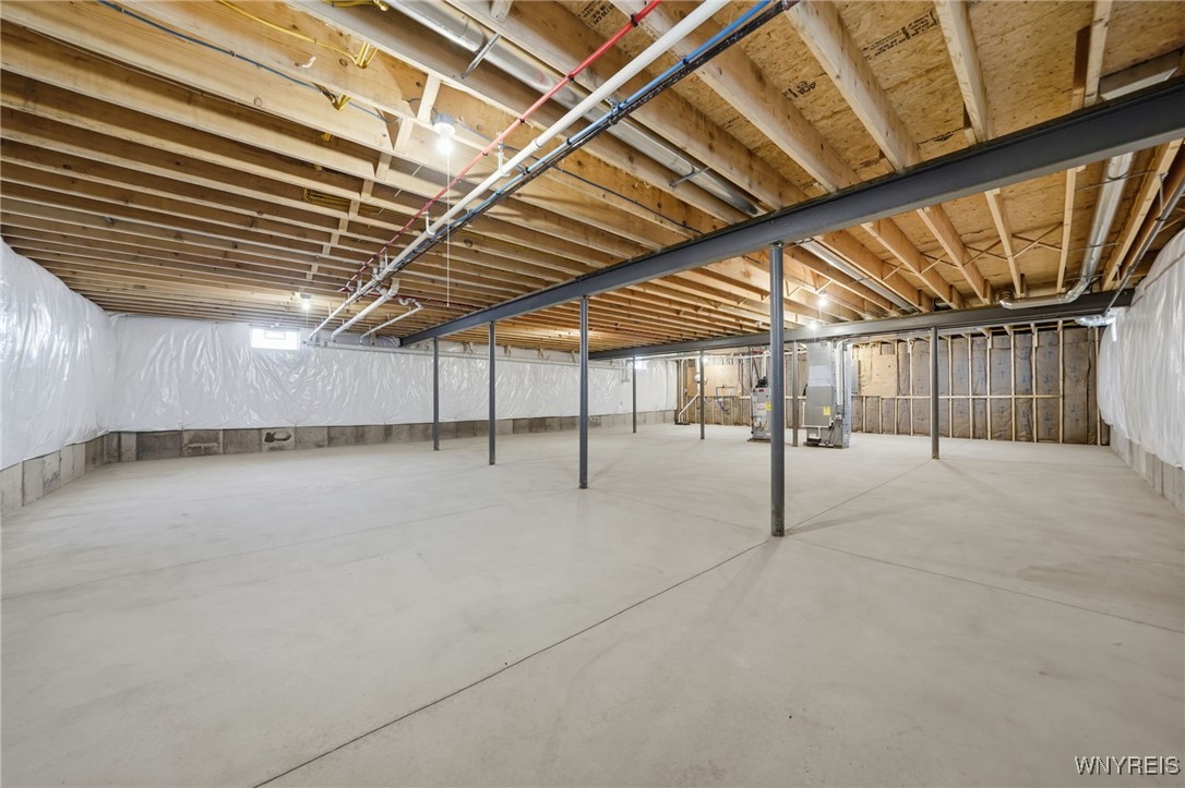 10454 Gillate Road Alexander, NY 14005 - Photo 39 of 47 Full Basement