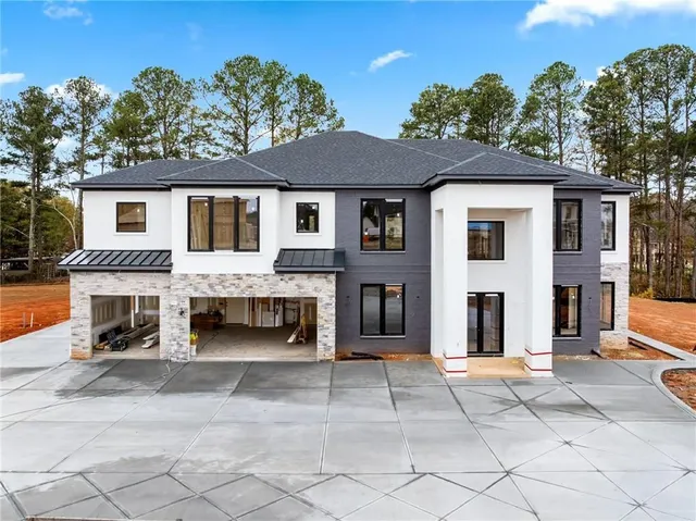 a house with a outdoor space