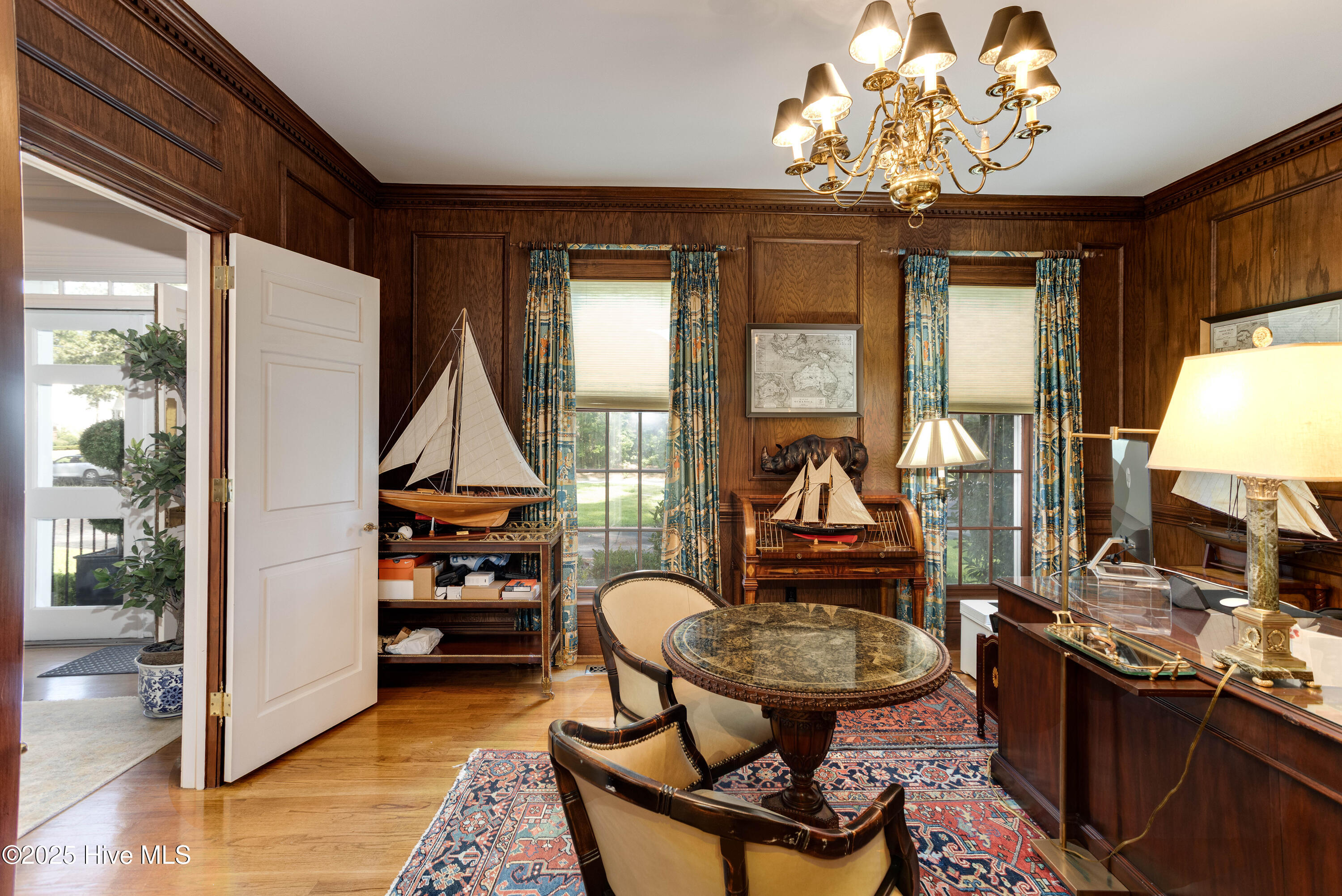 611 Queen Annes Road Greenville, NC 27858 - Photo 11 of 51 Study adorned with rich hardwood