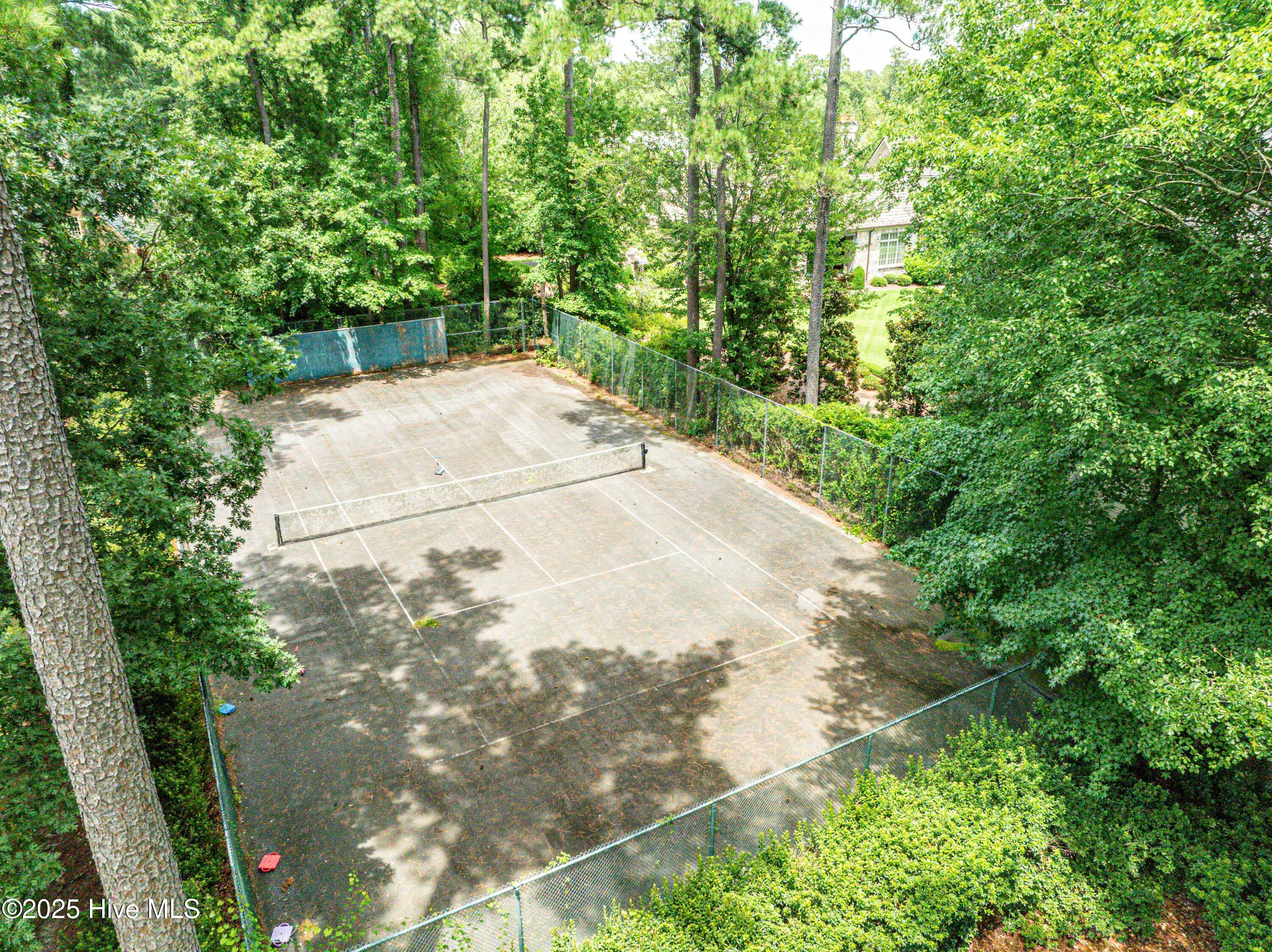 611 Queen Annes Road Greenville, NC 27858 - Photo 41 of 51 Private Tennis Court