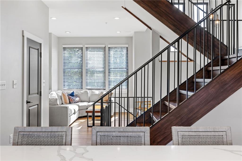 734 Middle Street Pittsburgh, PA 15212 - Photo 14 of 46 a view of entryway and hall with wooden floor