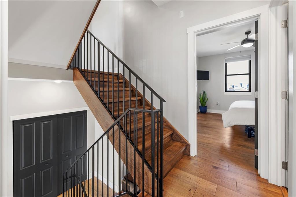 734 Middle Street Pittsburgh, PA 15212 - Photo 25 of 46 a view of entryway and hall with wooden floor