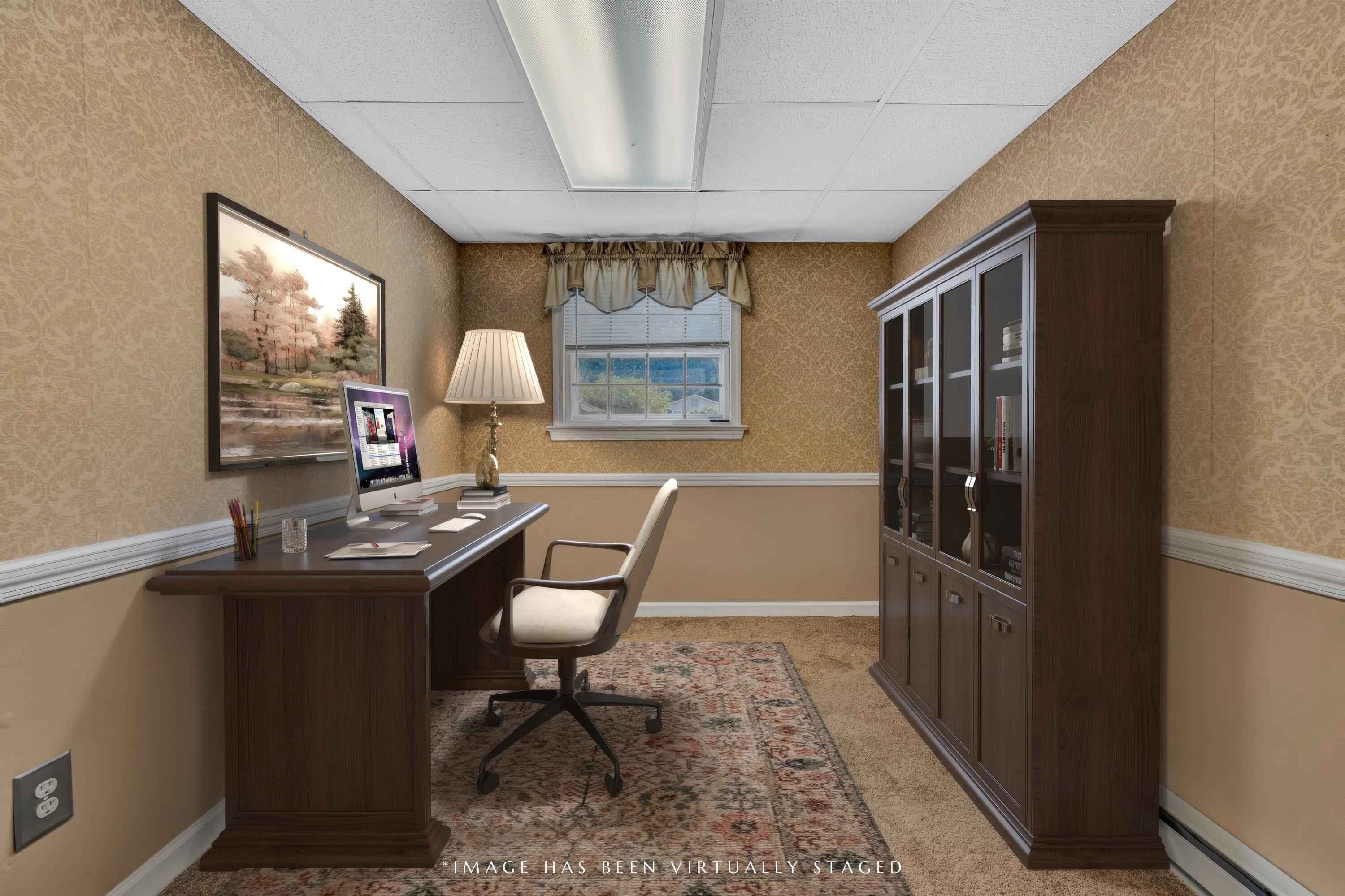 233 Morning Dove Lane Blue Ridge, VA 24064 - Photo 27 of 71 a workspace with furniture and window