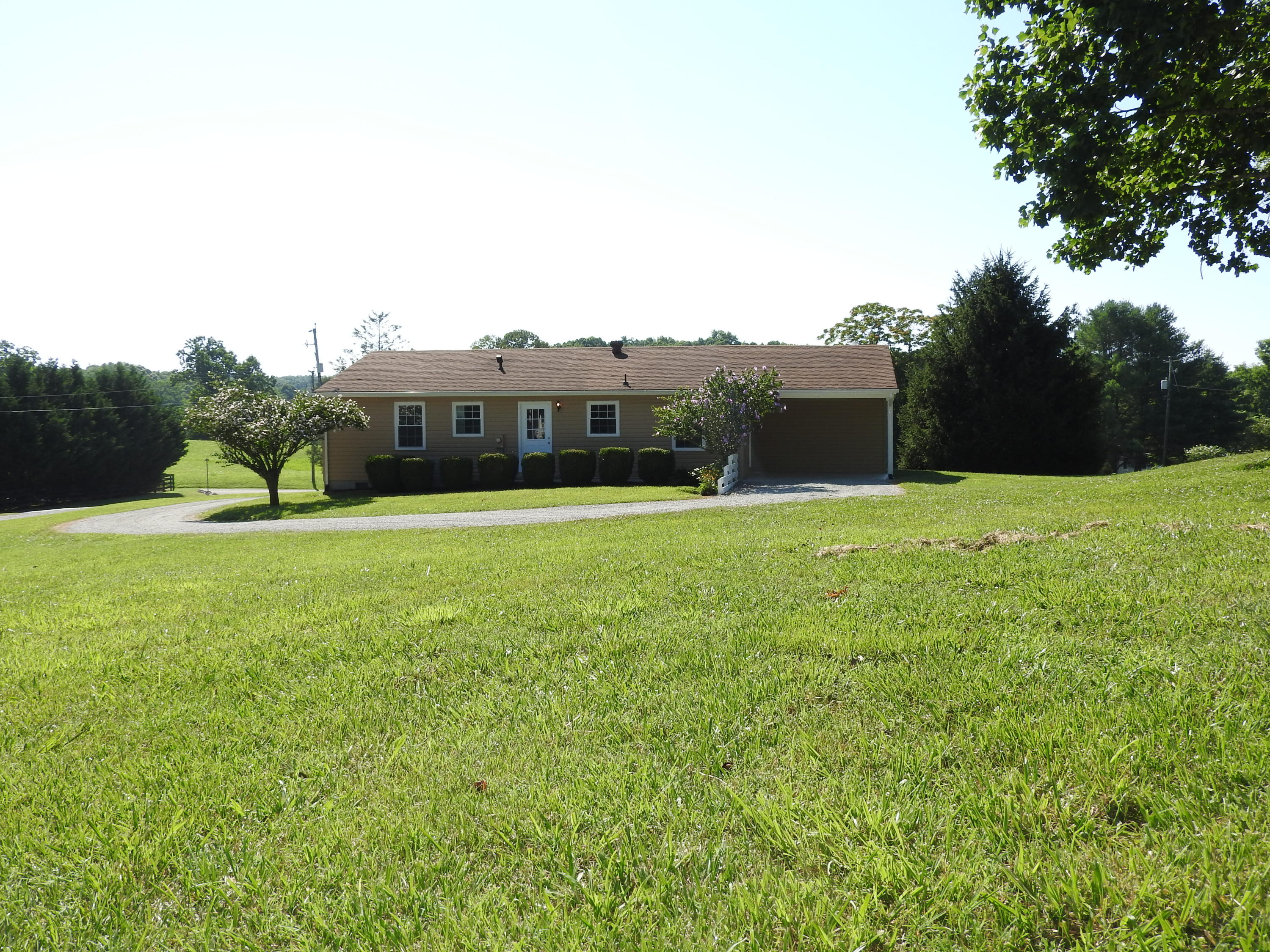 1873 Morgans Mill Road Goodview, VA 24095 - Photo 21 of 26 a view of a house with a yard and a large tree