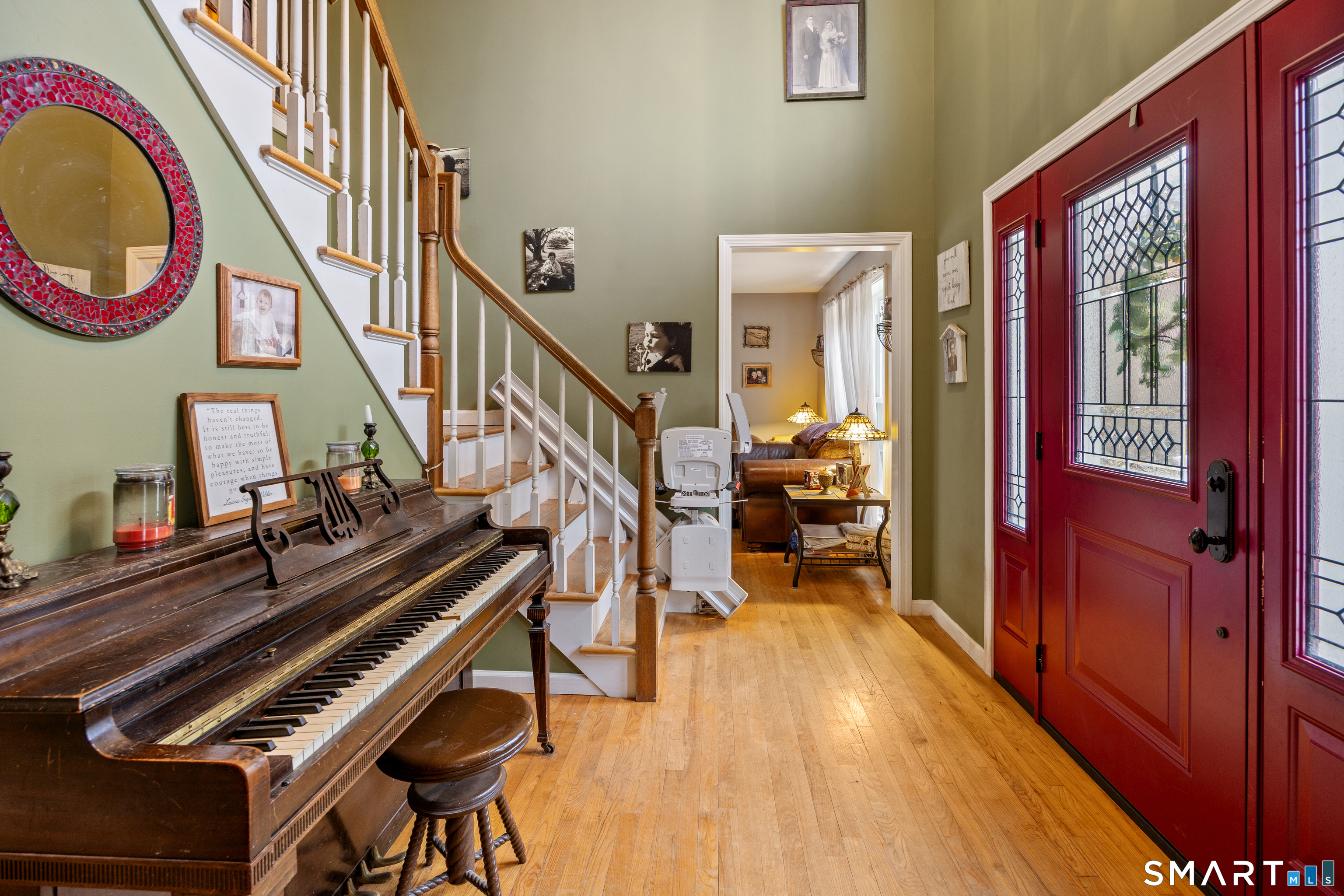 197 Preston Road Plymouth, CT 06786 - Photo 5 of 39 a living room with furniture and a piano