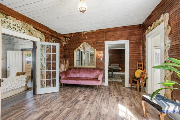 a view of front door with outdoor space