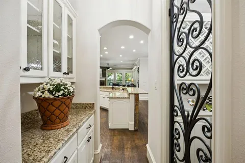 a view of a entryway