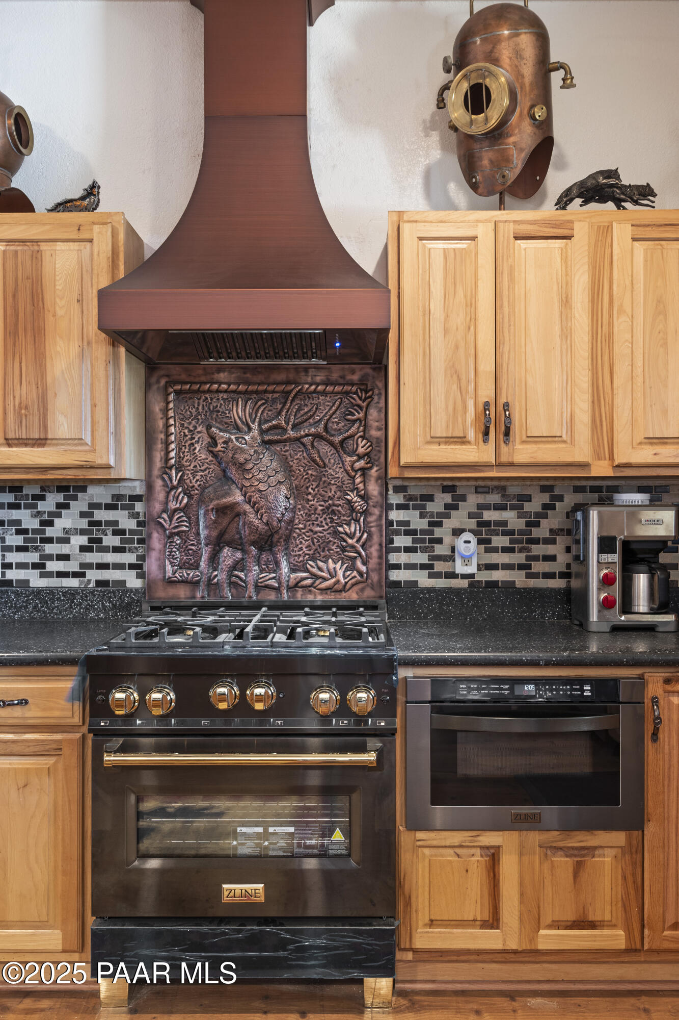 33425 Cowboy Clint Road Seligman, AZ 86337 - Photo 22 of 79 ZLine range copper details
