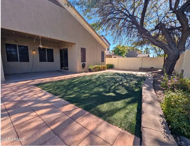 a view of outdoor space and deck
