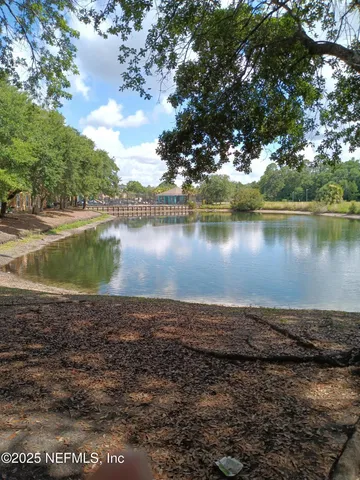 a view of a lake next to a lake view