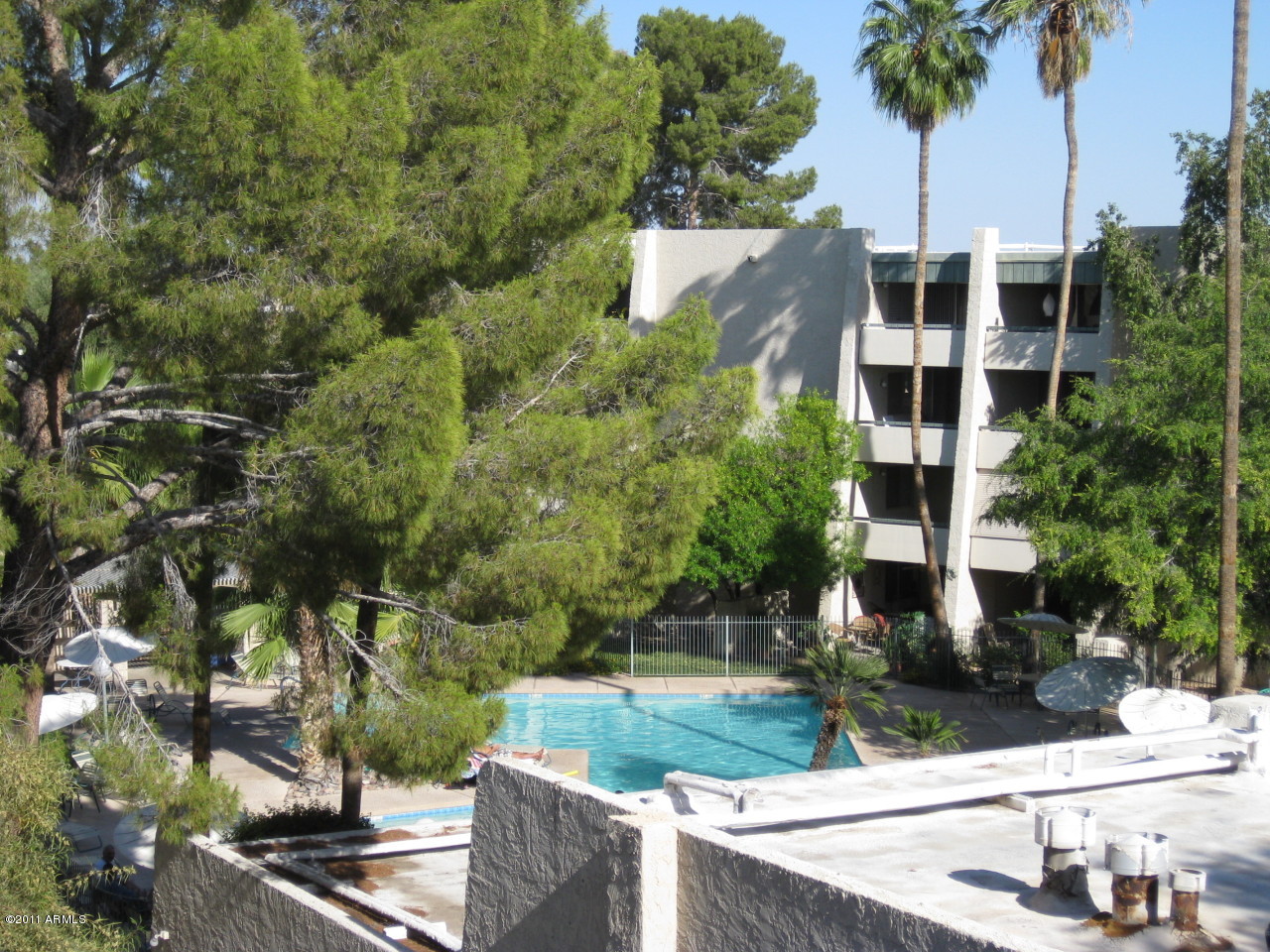 7625 East Camelback Road, Unit 418 Scottsdale, AZ 85251 - Photo 2 of 5 Pool views but complete privacy