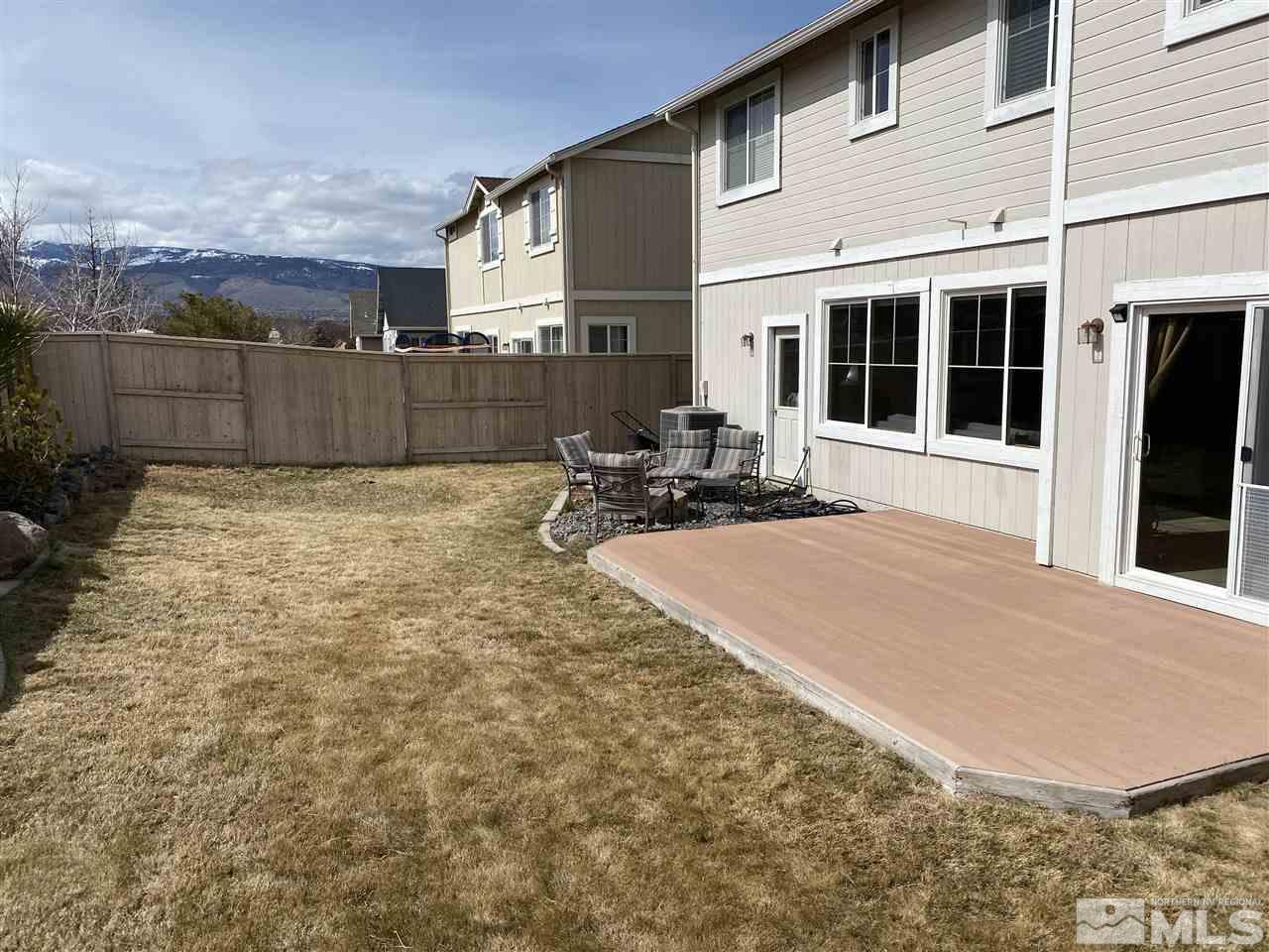 2150 Overland Road Reno, NV 89521 - Photo 18 of 19 a view of a backyard with sitting area