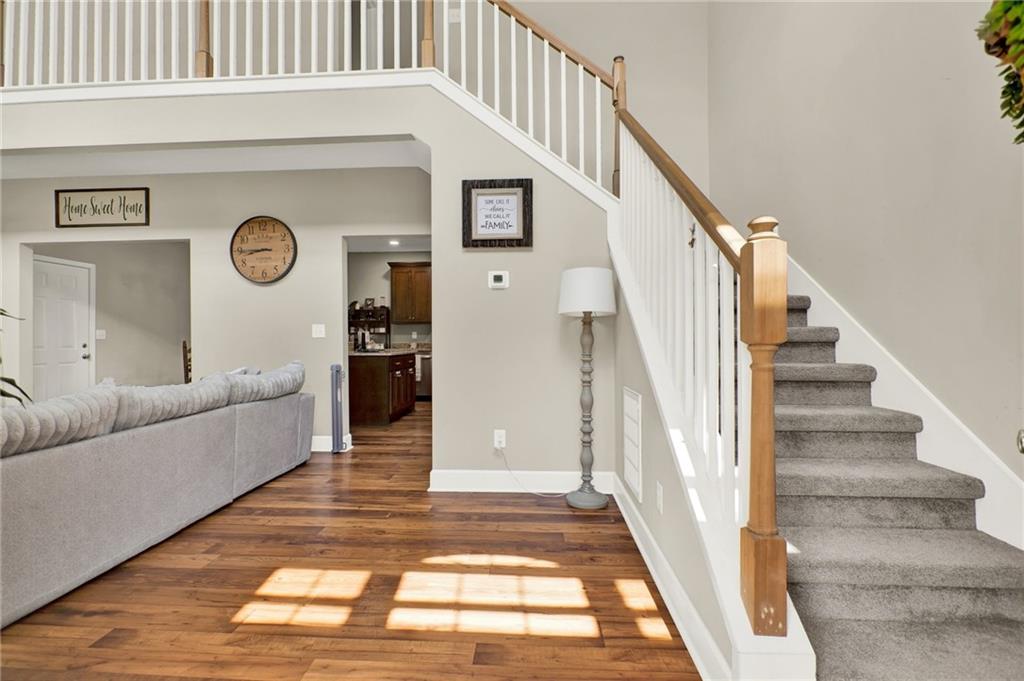923 County Line Road Resaca, GA 30735 - Photo 13 of 49 a living room with furniture and a rug