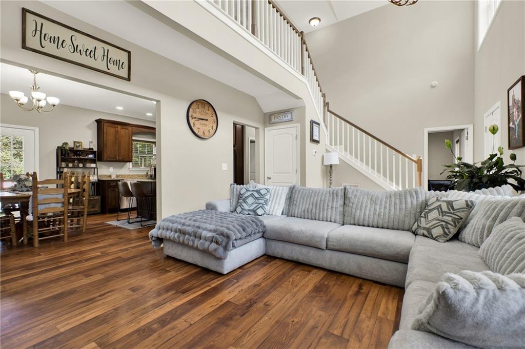 923 County Line Road Resaca, GA 30735 - Photo 16 of 49 a living room with furniture and a table