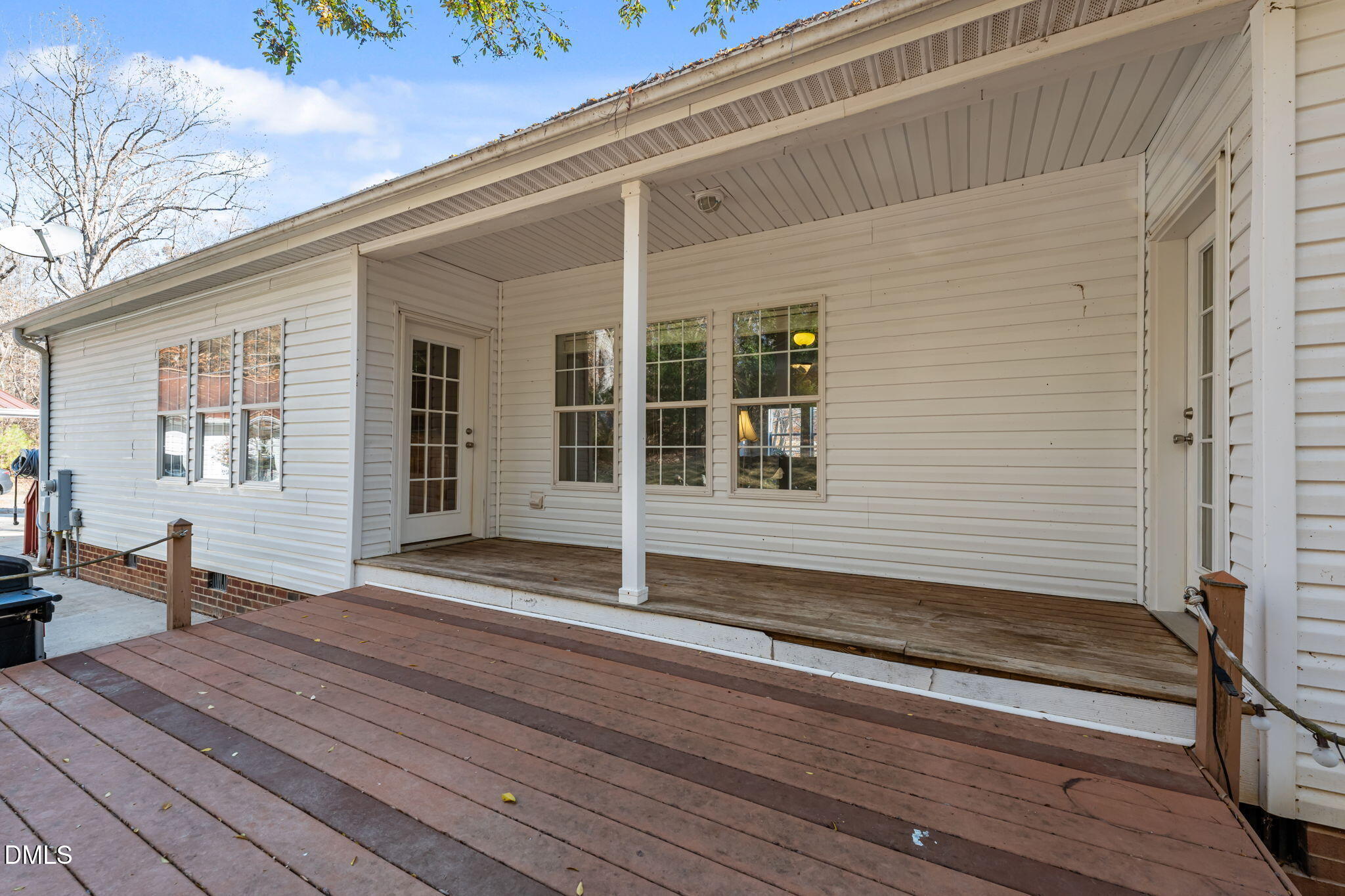 4501 Foreys Court Graham, NC 27253 - Photo 28 of 47 a view of a house with a wooden fence
