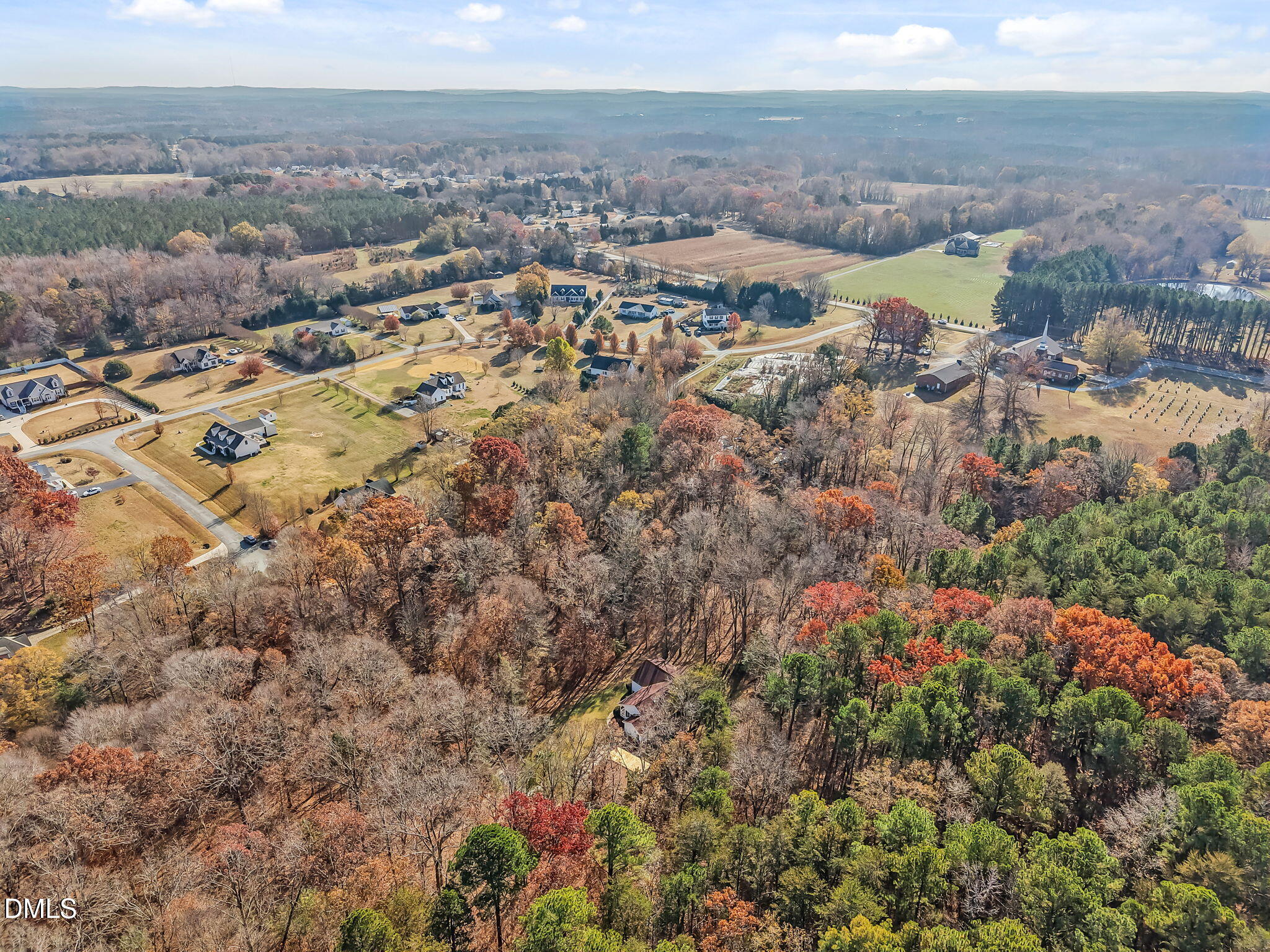 4501 Foreys Court Graham, NC 27253 - Photo 44 of 47 an aerial view of multiple house