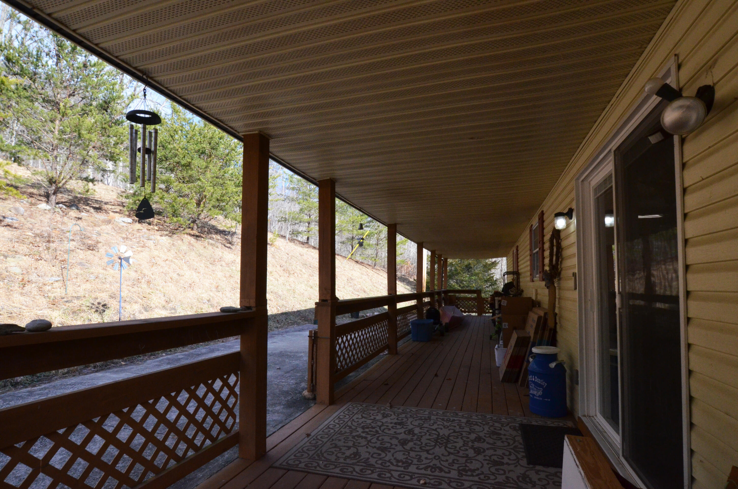 3970 Crooked Creek Road Irvine, KY 40336 - Photo 30 of 39 Huge back porch!