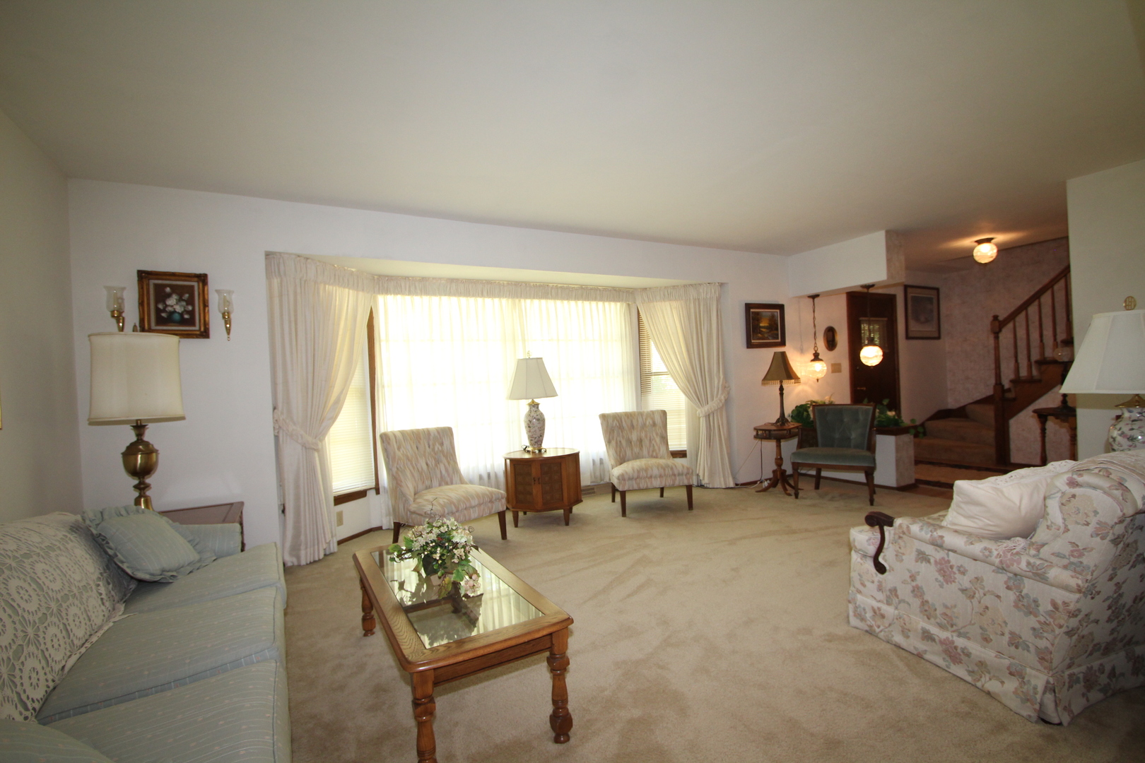603 Old Orchard Road Harvard, IL 60033 - Photo 14 of 46 a living room with furniture and a large window