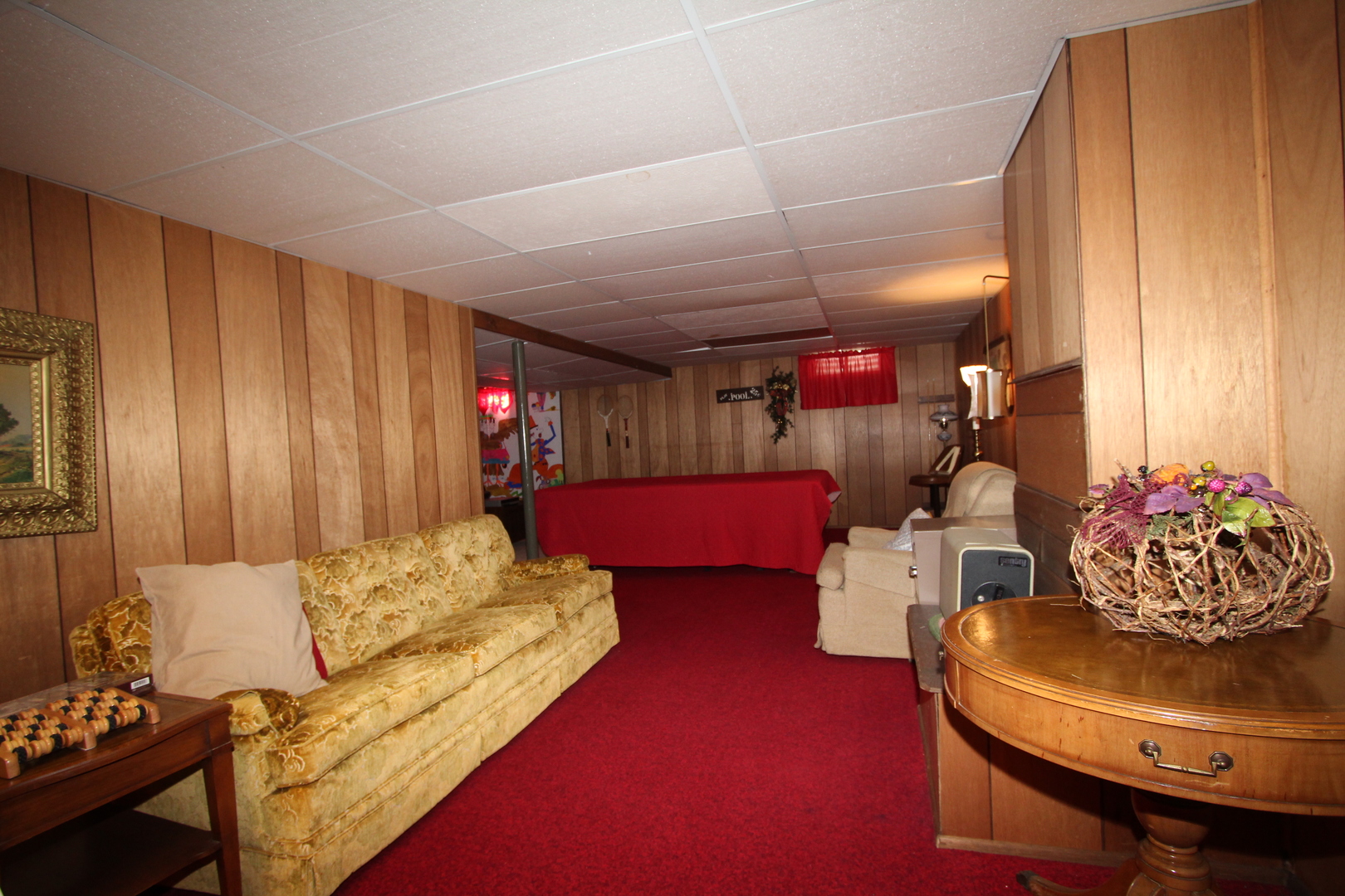 603 Old Orchard Road Harvard, IL 60033 - Photo 28 of 46 a living room with furniture and a chandelier