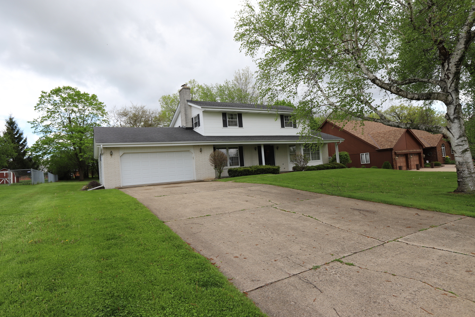603 Old Orchard Road Harvard, IL 60033 - Photo 46 of 46 a front view of house with yard