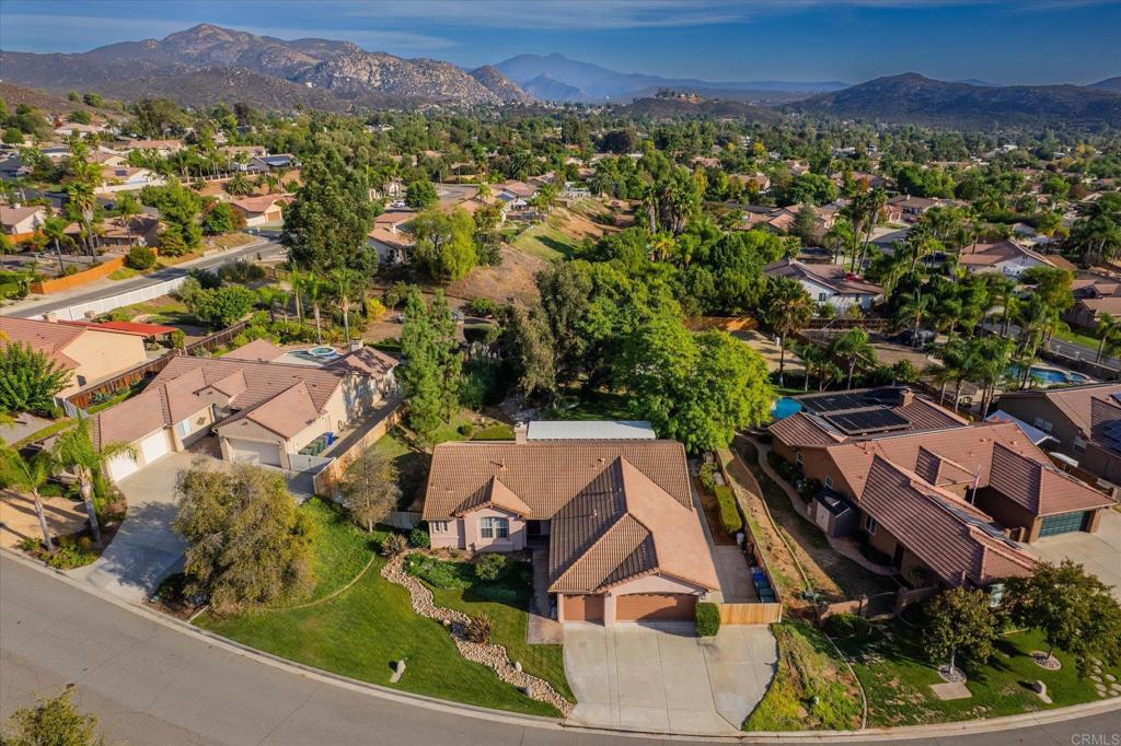 16350 Open View Road Ramona, CA 92065 - Photo 14 of 45 an aerial view of residential houses and outdoor space