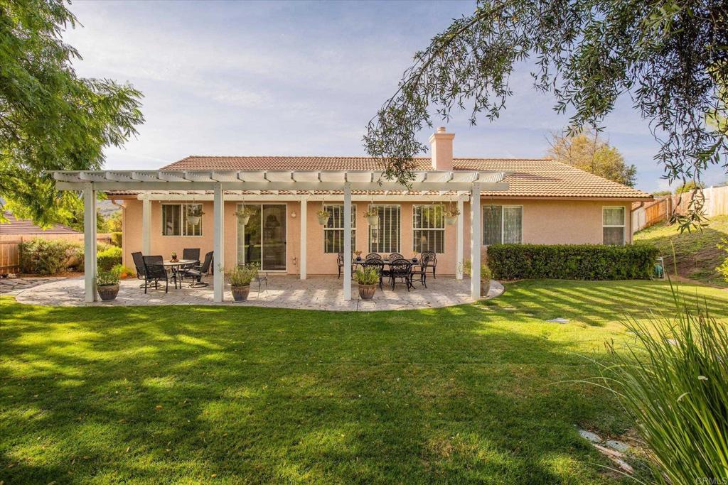 16350 Open View Road Ramona, CA 92065 - Photo 22 of 45 a view of a house with swimming pool and porch