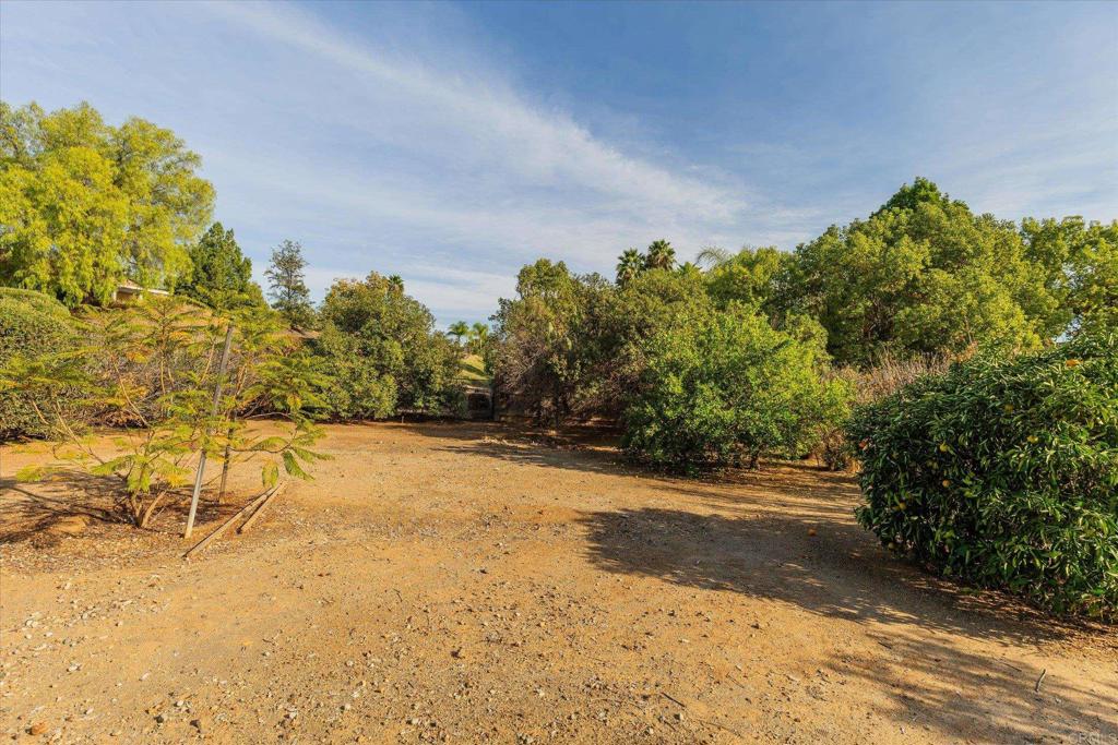 16350 Open View Road Ramona, CA 92065 - Photo 38 of 45 a view of a yard with wooden fence