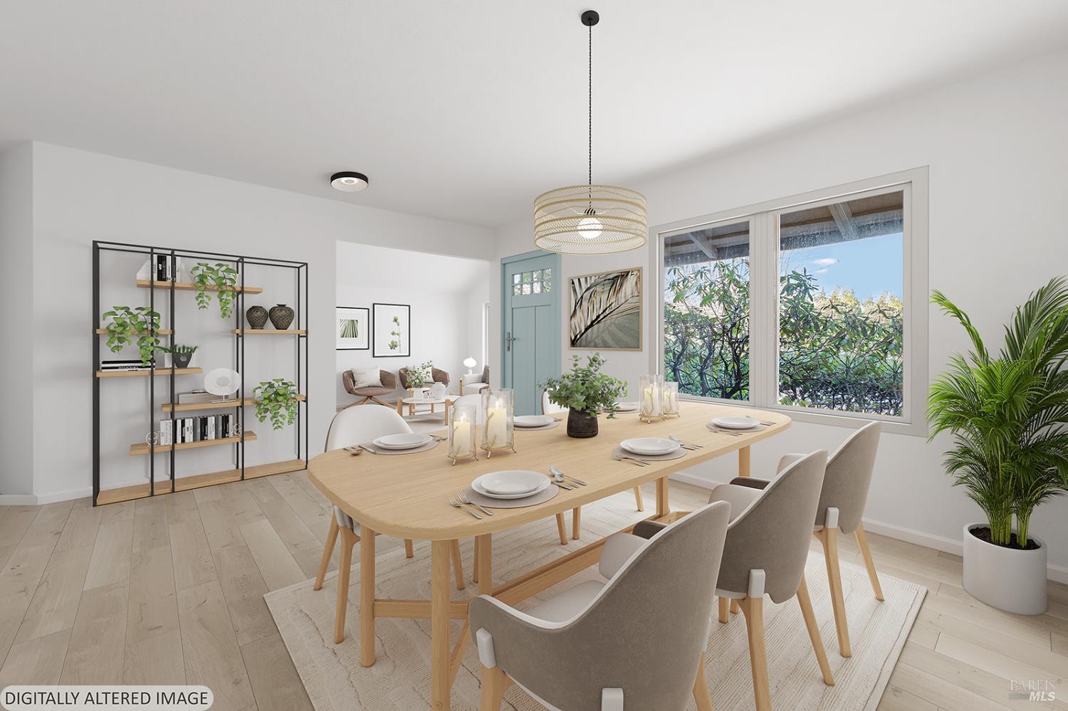 320 Brookhaven Court Sebastopol, CA 95472 - Photo 1 of 1 a view of a dining room with furniture window and wooden floor