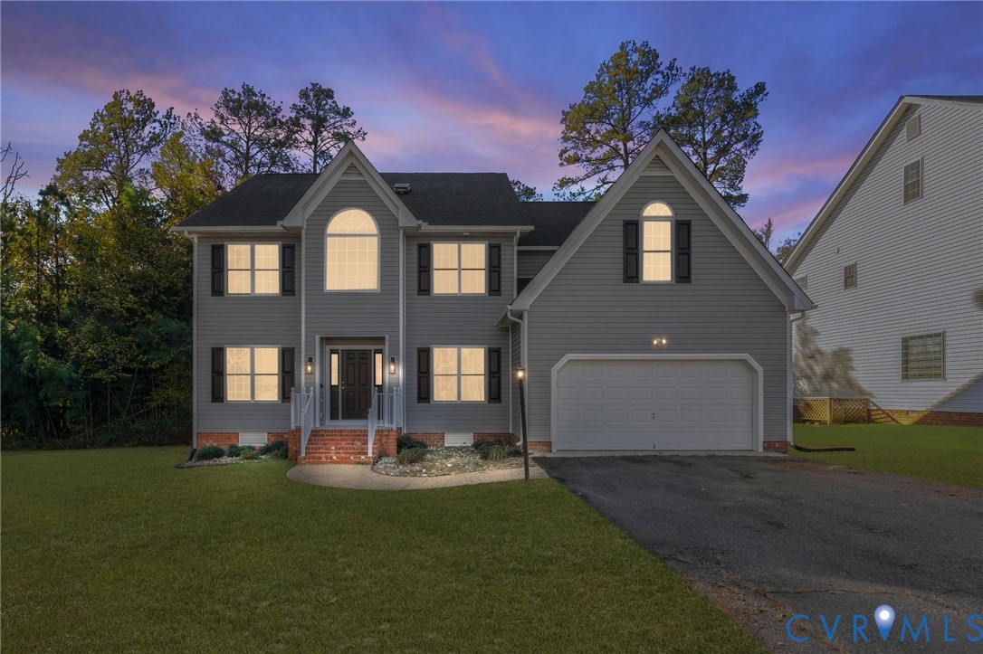 14813 Mariners Way Midlothian, VA 23112 - Photo 2 of 46 Virtual twilight and virtually edited grass