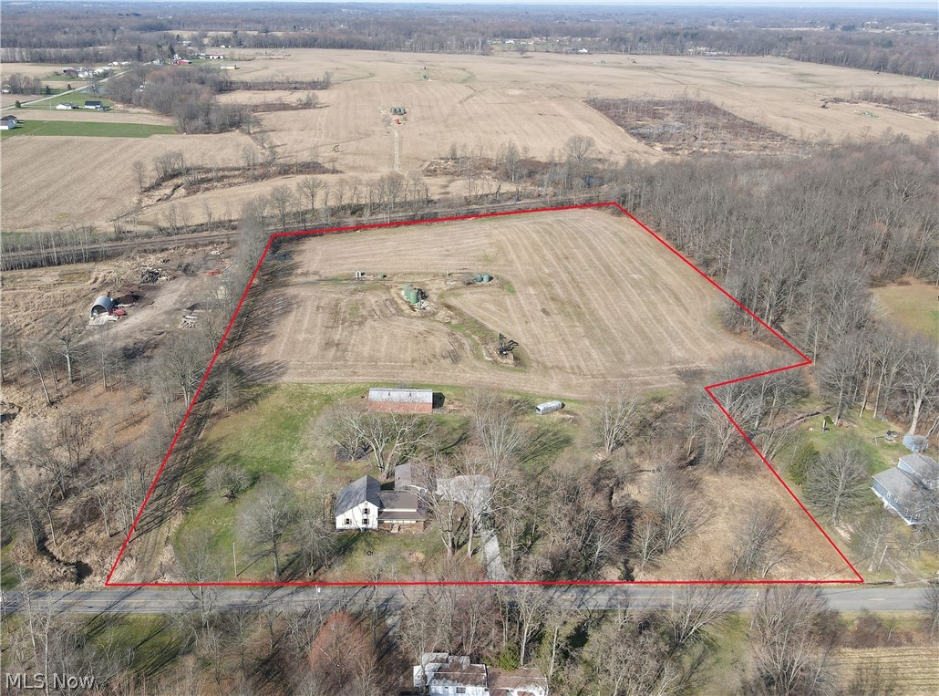 2081 Stroup Road Atwater, OH 44201 - Photo 17 of 48 Birds eye view of property with a rural view