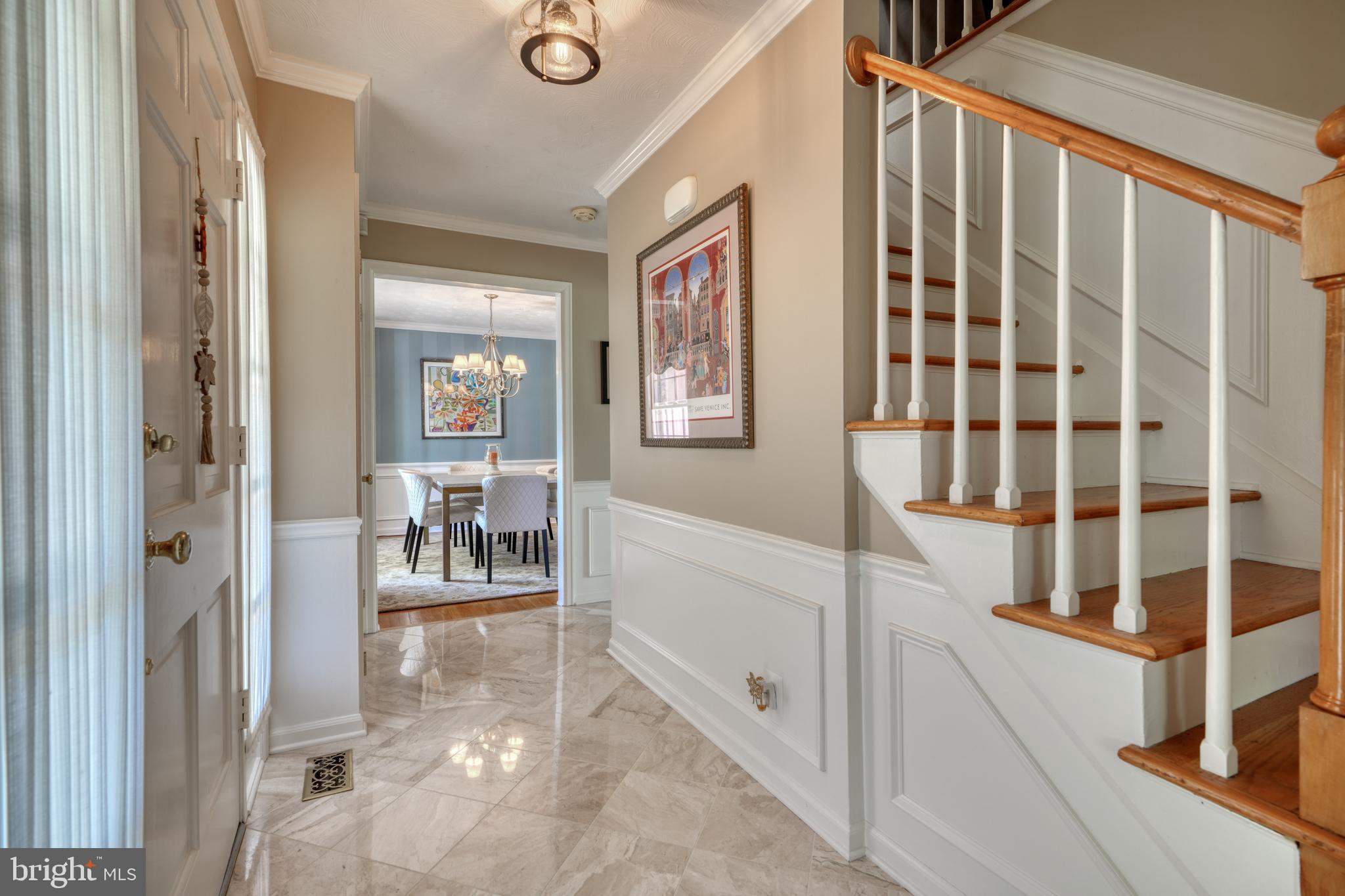 1404 Midmeadow Road Towson, MD 21286 - Photo 3 of 72 Marble floor entryway
