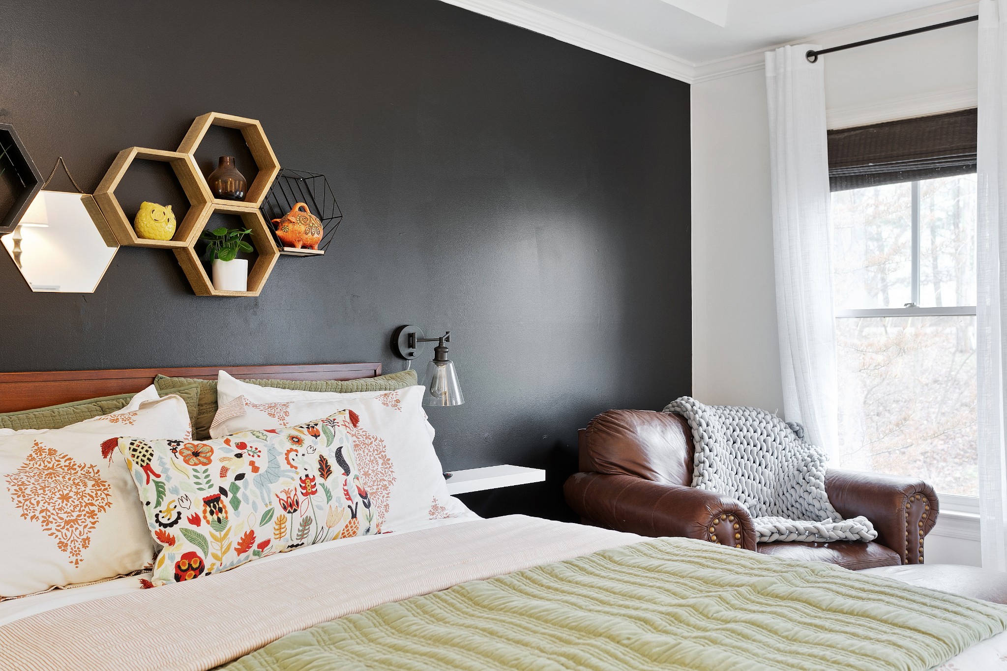 908 High Point Ridge Road Franklin, TN 37069 - Photo 33 of 69 a bedroom with a bed and window