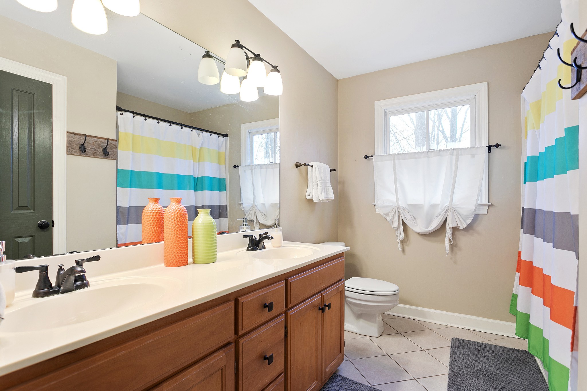 908 High Point Ridge Road Franklin, TN 37069 - Photo 40 of 69 a bathroom with a double vanity sink mirror and toilet