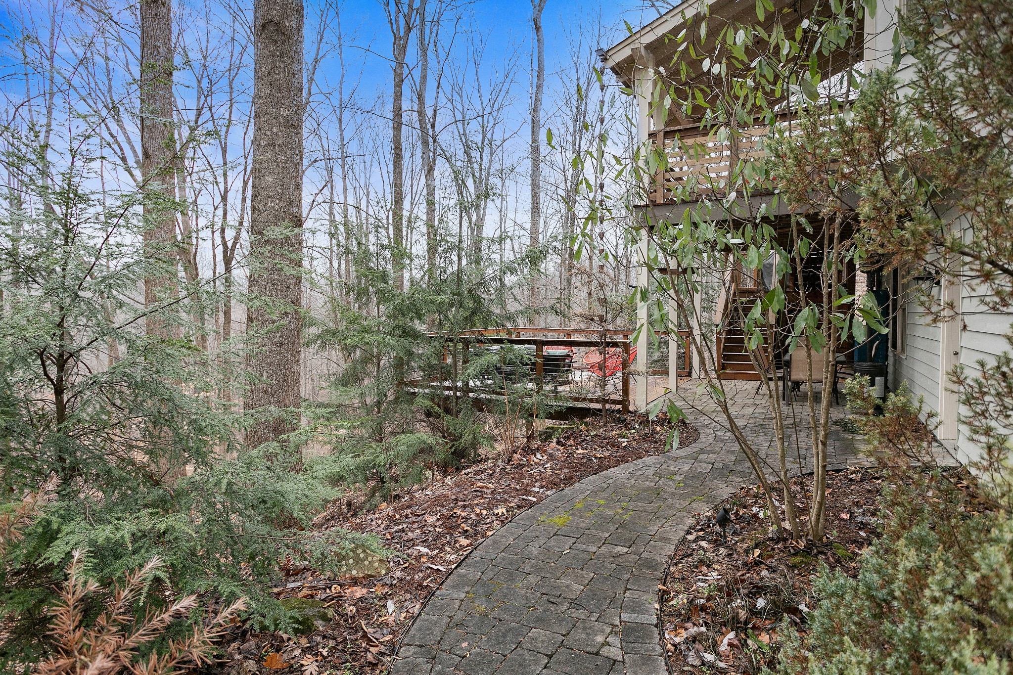 908 High Point Ridge Road Franklin, TN 37069 - Photo 47 of 69 a backyard of a house with lots of green space