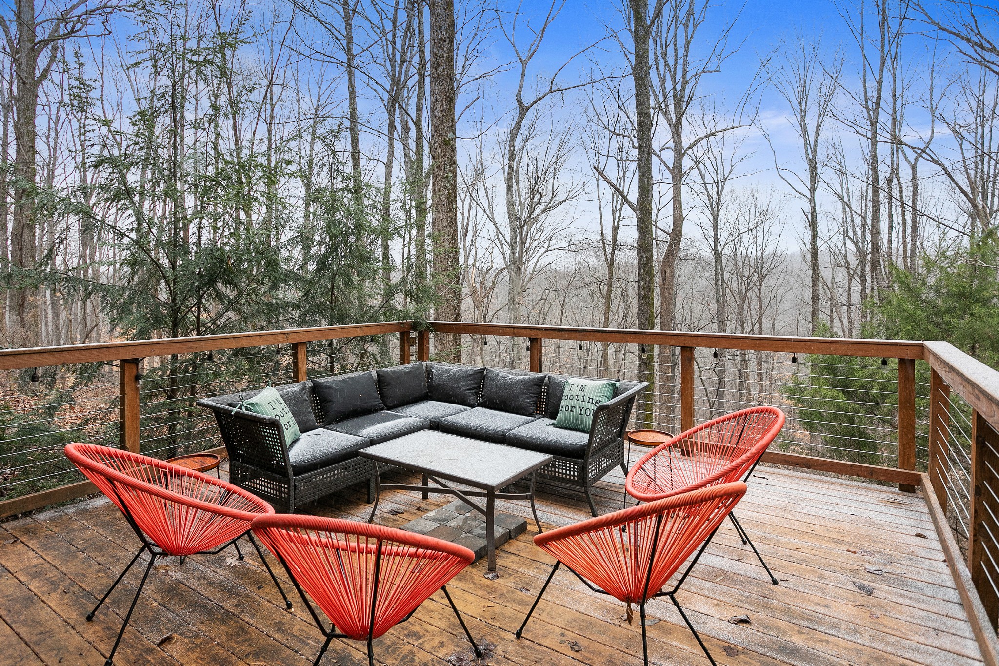 908 High Point Ridge Road Franklin, TN 37069 - Photo 51 of 69 a roof deck with a couple of chairs