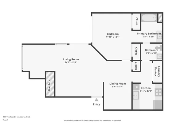 $610,000 | 1187 Foxchase Drive, San Jose, CA 95123