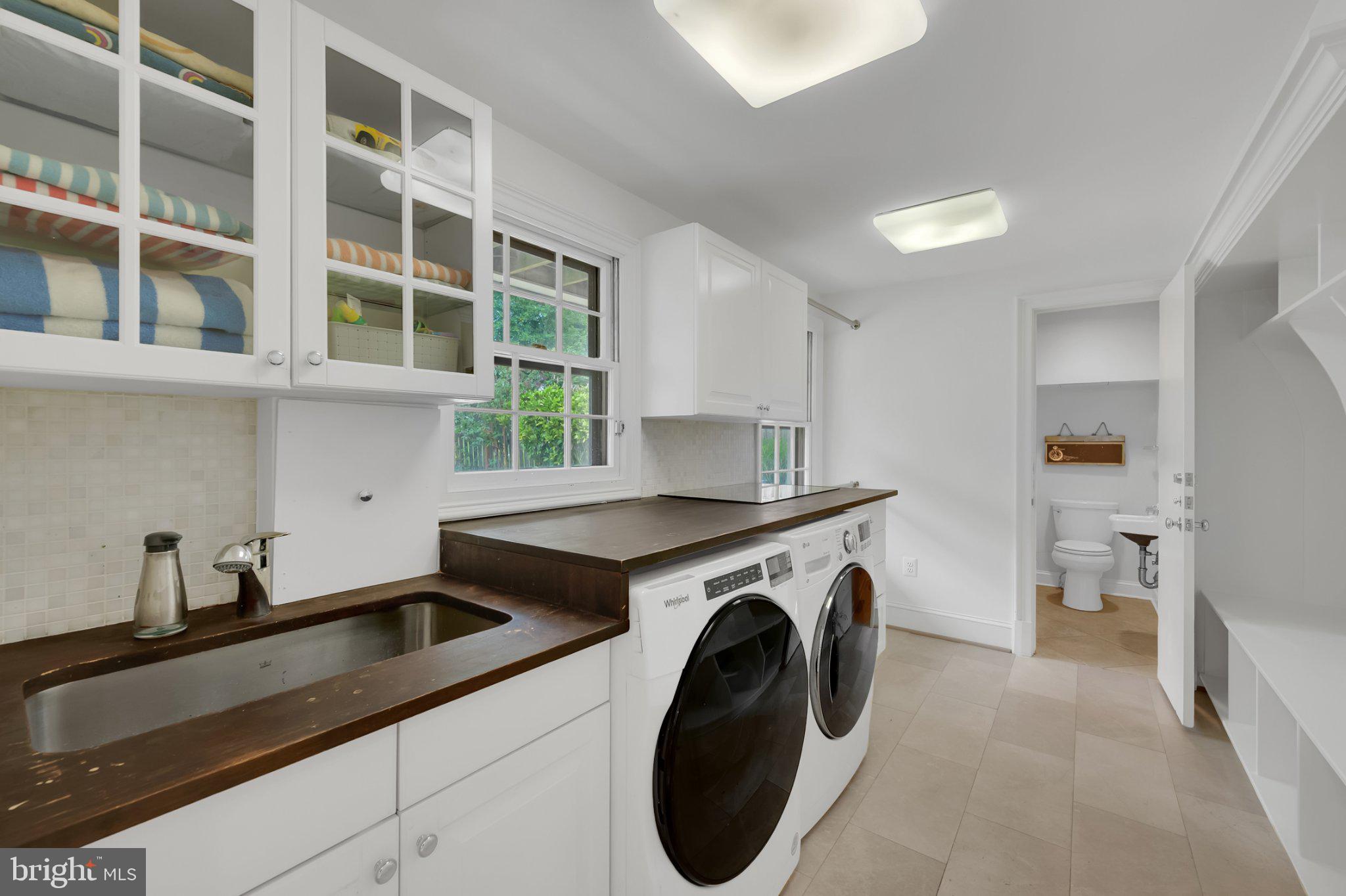 6508 Kenhill Road Bethesda, MD 20817 - Photo 24 of 56 Laundry and Mud-Room off kitchen