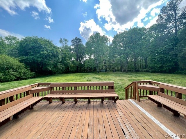 3701 Charles City Road Henrico, VA 23231 - Photo 3 of 23 HUGE Rear Deck - to enjoy your spacious backyard !