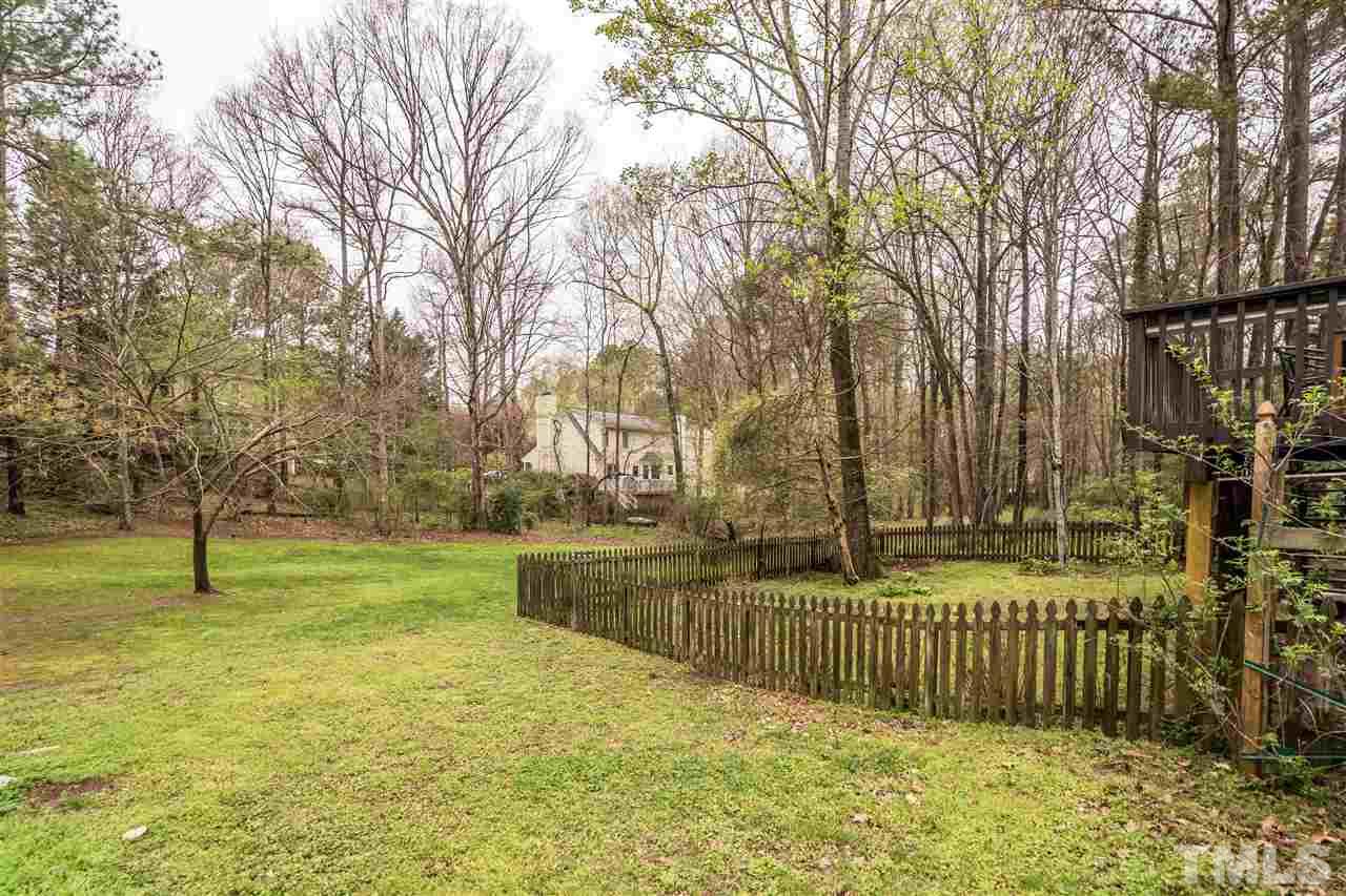 1 Swallows Ridge Court Durham, NC 27713 - Photo 22 of 26 a view of garden and patio