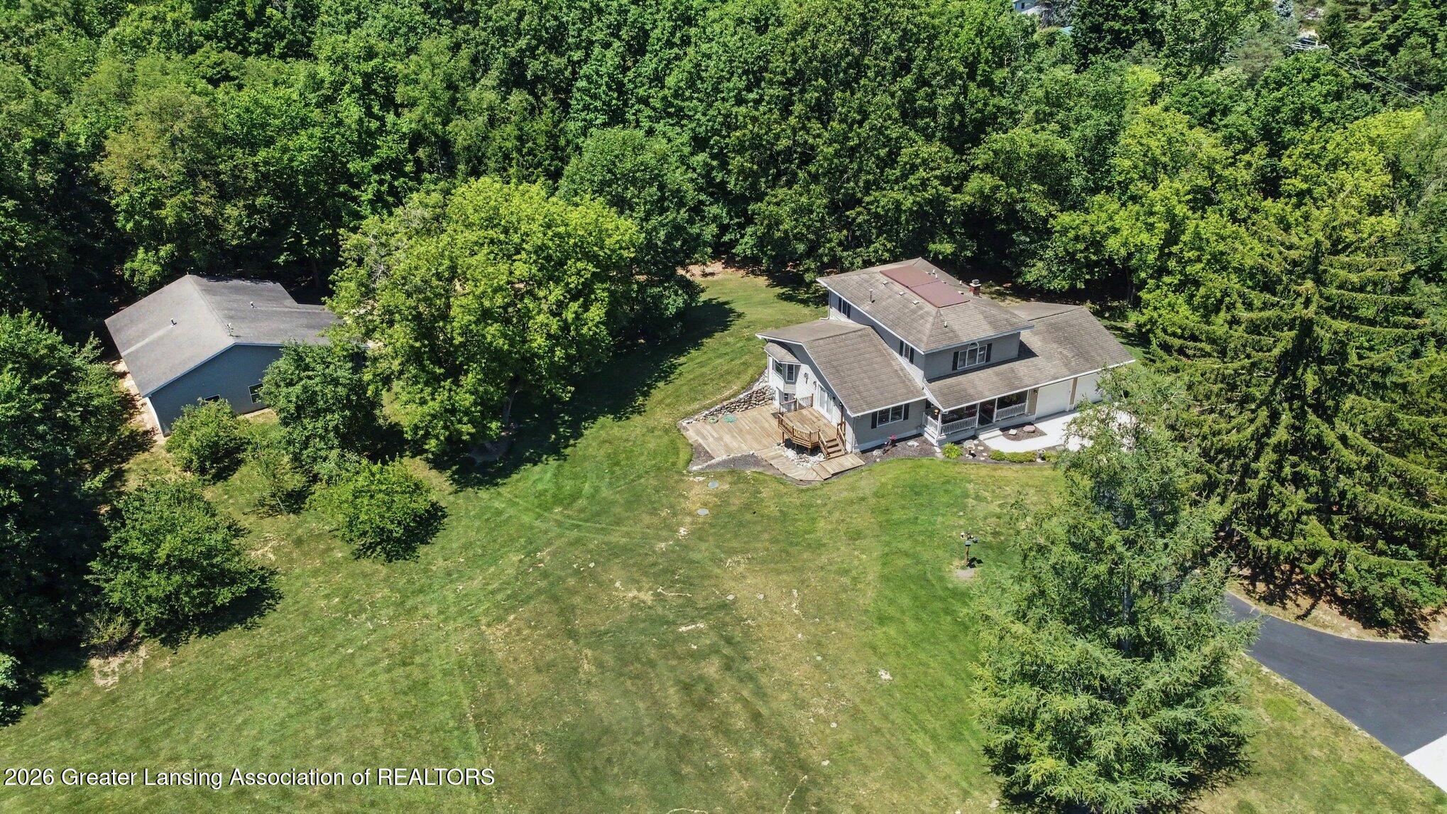 905 West Dansville Road Mason, MI 48854 - Photo 47 of 50 Aerial