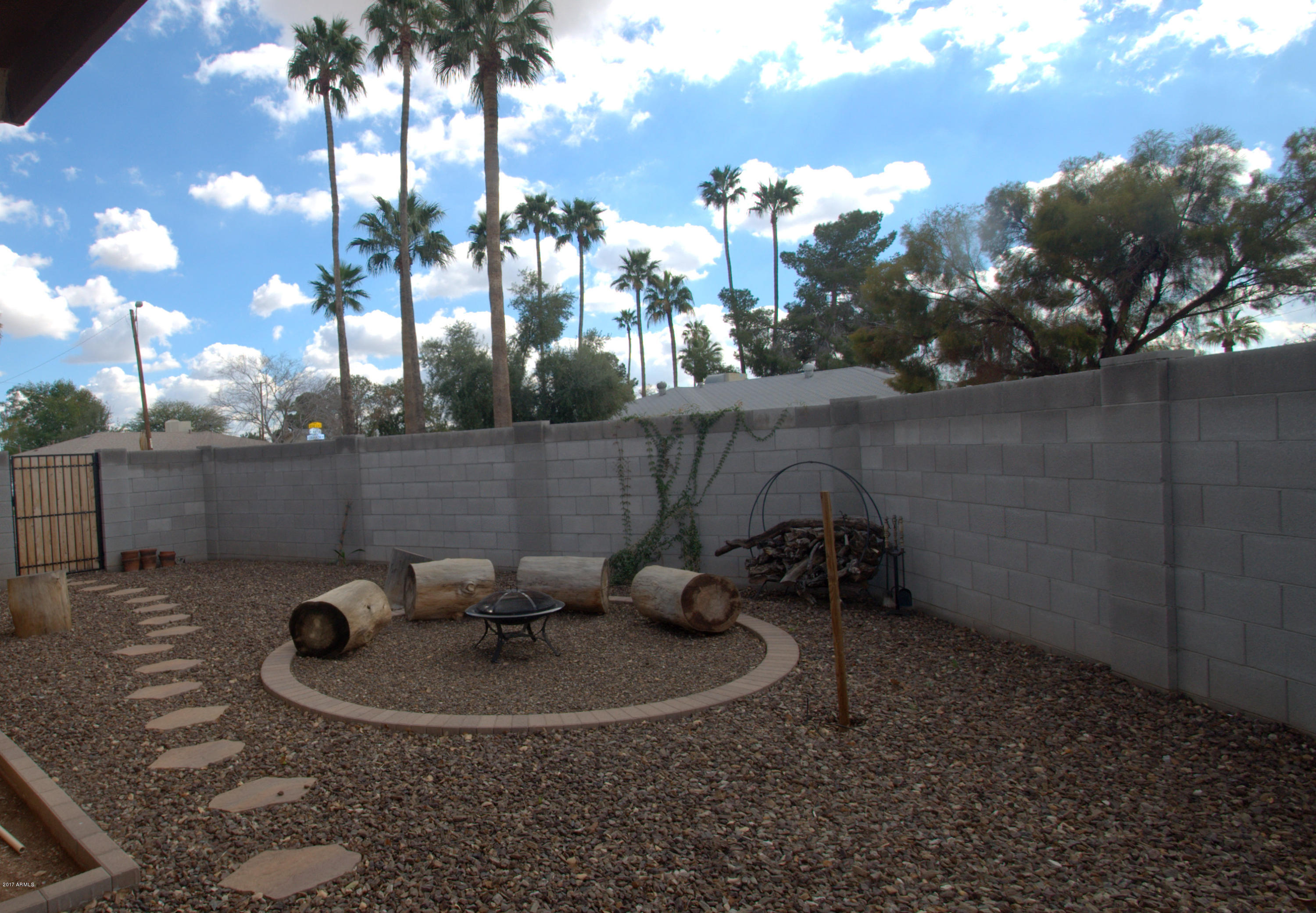 4422 East Granada Road Phoenix, AZ 85008 - Photo 34 of 42 Large Side Yard with Firepit