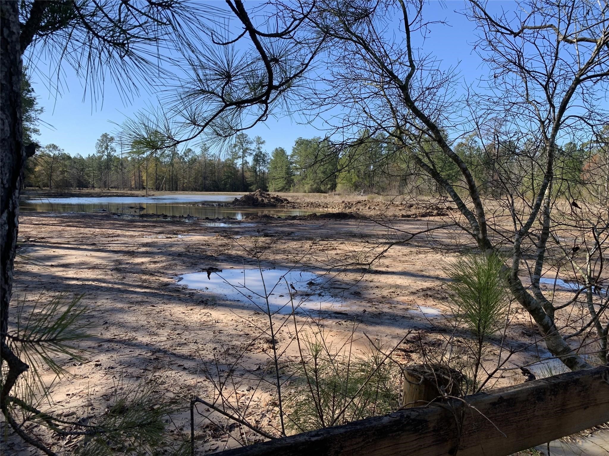 a view of a yard with an outdoor space