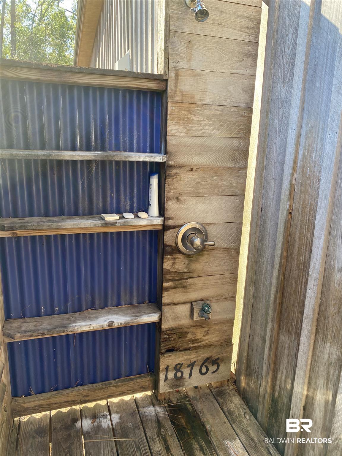 18765 Pine Acres Road Gulf Shores, AL 36542 - Photo 37 of 47 Enclosed Shower is on the deck. Very Private
