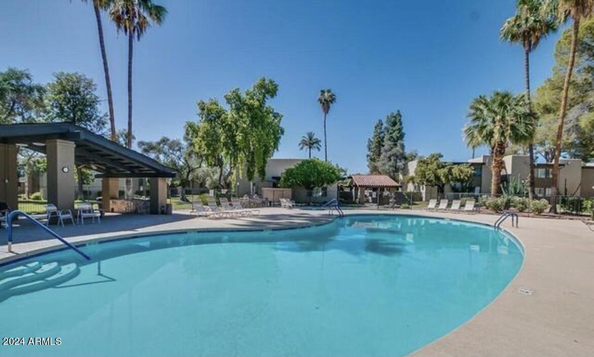 4201 East Camelback Road, Unit 30 Phoenix, AZ 85018 - Photo 24 of 27 Sparkling Heated Community Pool